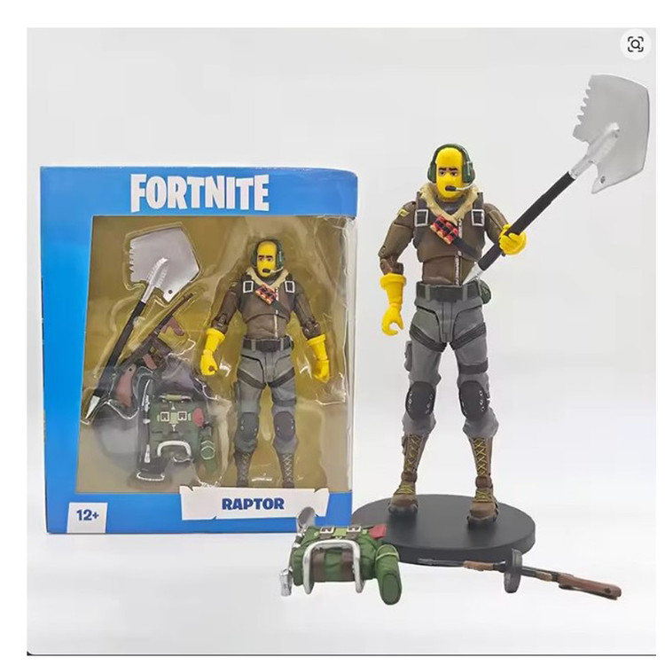 اکشن فیگور مکفارلن تویز مدل RAPTOR فورتنایت کد 1184 ارتفاع 18 سانتیمتر
