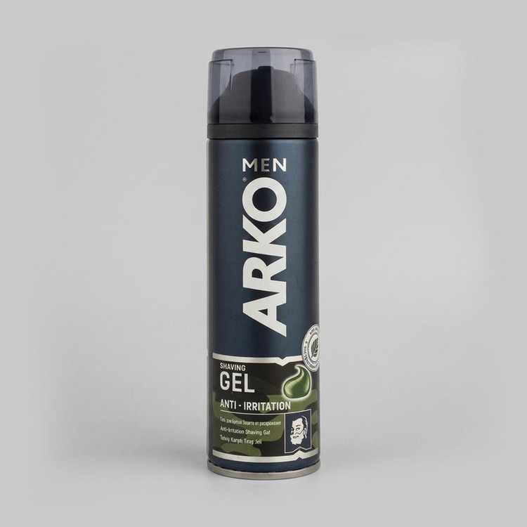 ژل اصلاح آرکو من مدل Anti Irritation حجم 200 میلی لیتر