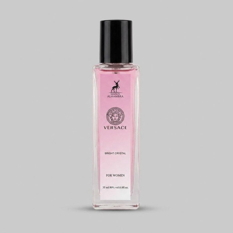عطر جیبی الحمبرا مدل Versace Bright Crystal حجم 35 میلی لیتر