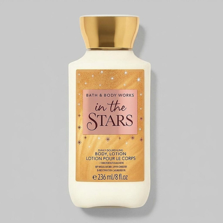 لوسیون بدن بس اند بادی ورکز مدل in the stars حجم 236 میلیلیتر، کرمی، ضد خشکی، مناسب برای انواع پوست