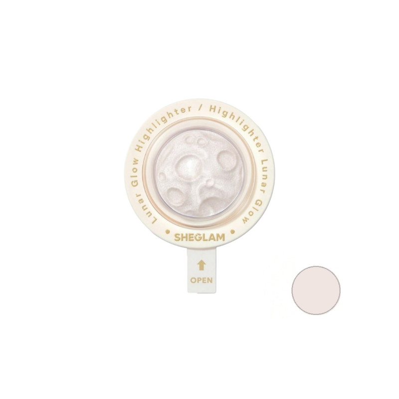 هایلایتر شیگلم مدل Lunar Glow Vanilla Frost  شماره 01 رنگ سفید وانیلی