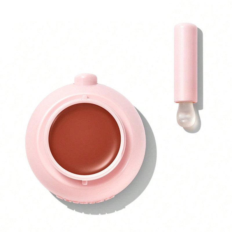 بالم لب کاسهای شیگلم مدل Apricot Pop با ویتامین E، مرطوبکننده و آبرسان، مناسب پوست خشک و حساس با رنگ قهوهای