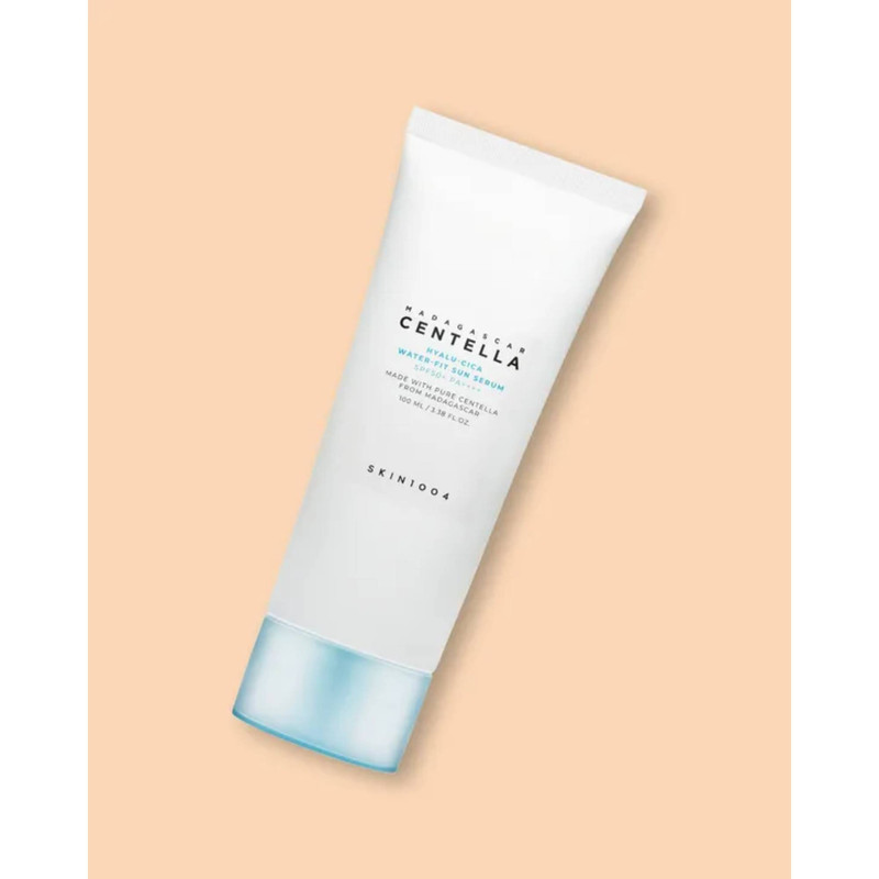 ژل ضد آفتاب بیرنگ اسکین 1004 SPF50 مدل Centella محافظ UVA،UVB مناسب برای انواع پوست حجم 100 میلی لیتر