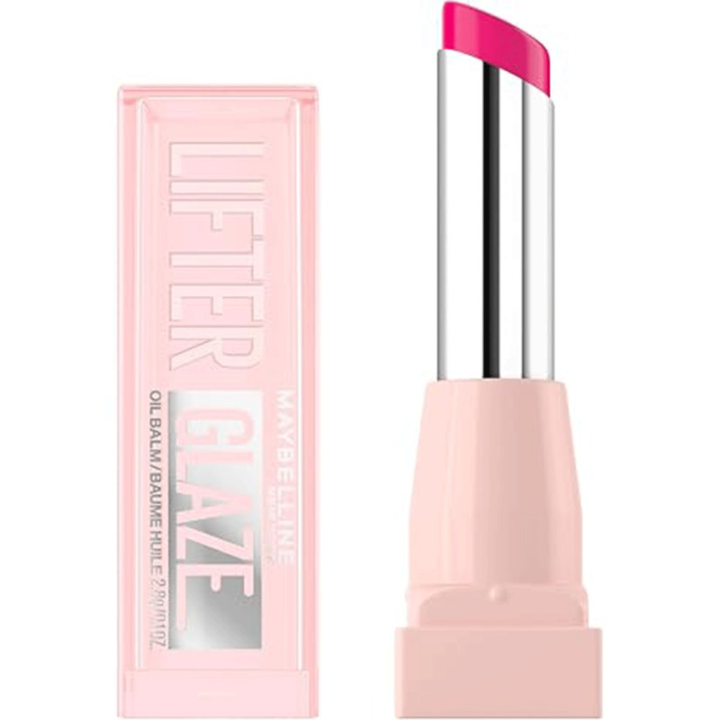 بالم لب میبلین مدل Lifter Glaze رنگ Rose Bite حجم 3 میلی لیتر حاوی هیالورونیک اسید، مرطوبکننده