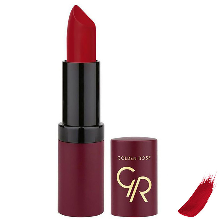 رژ لب گلدن رز مدل velvet شماره 35