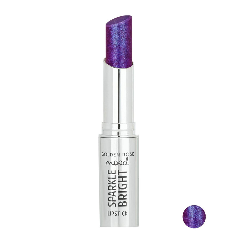 رژ لب براق گلدن رز مدل Mood Sparkle Bright شماره 154