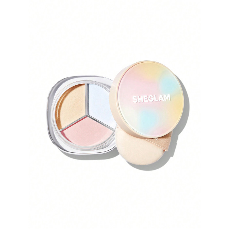 پودر تثبیت کننده آرایش شیگلم مدل Radiance Ring 3in1 شماره 01 حجم 8 میلی لیتر