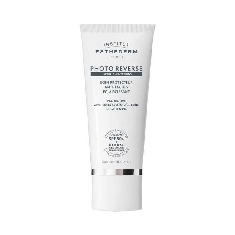 کرم ضد آفتاب بدون رنگ صورت و گردن استادرم SPF 50 مدل Photo Reverse محافظ UVA،UVB مناسب انواع پوست حجم 50 میلیلیتر