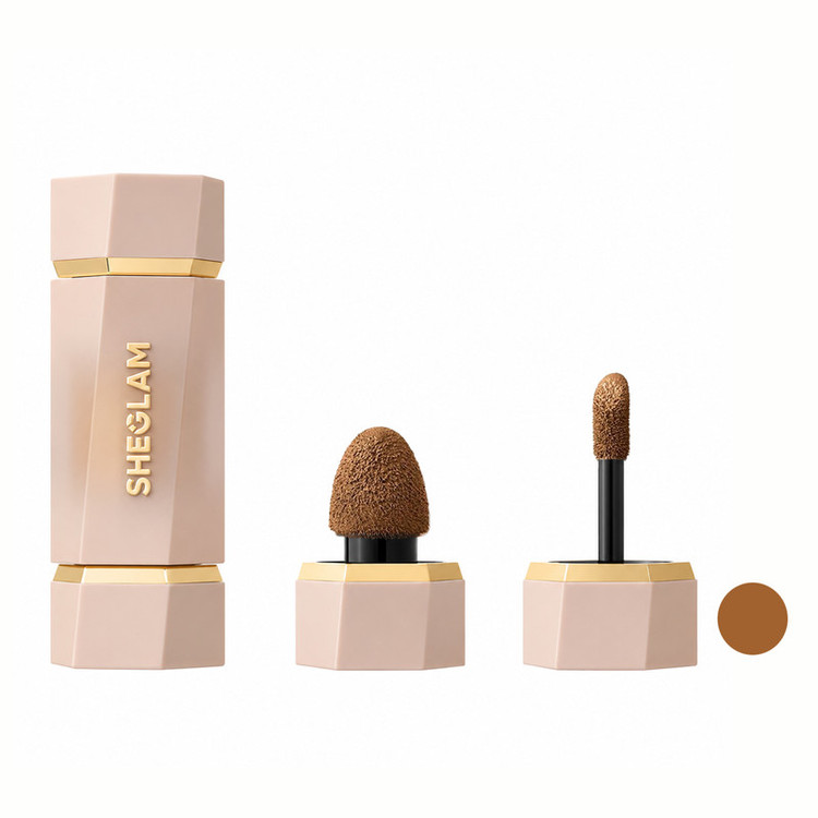 کانتور مایع دو سر شیگلم مدل Precision Sculpt Liquid Contour Duo رنگ Warm Honey مناسب انواع پوست