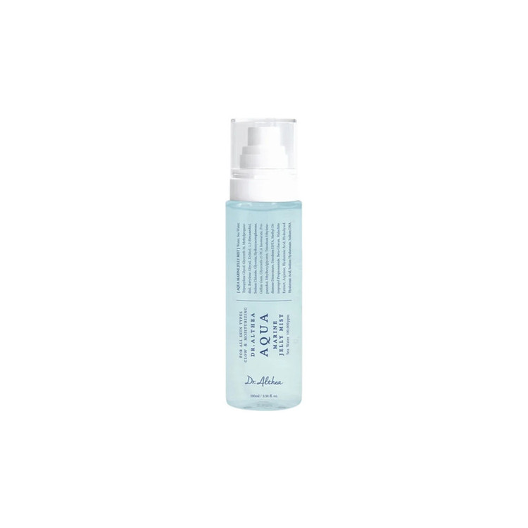 اسپری آبرسان و مرطوب کننده صورت دکتر آلتیا مدل Aqua Marine مناسب برای انواع پوست حجم 100 میلی لیتر
