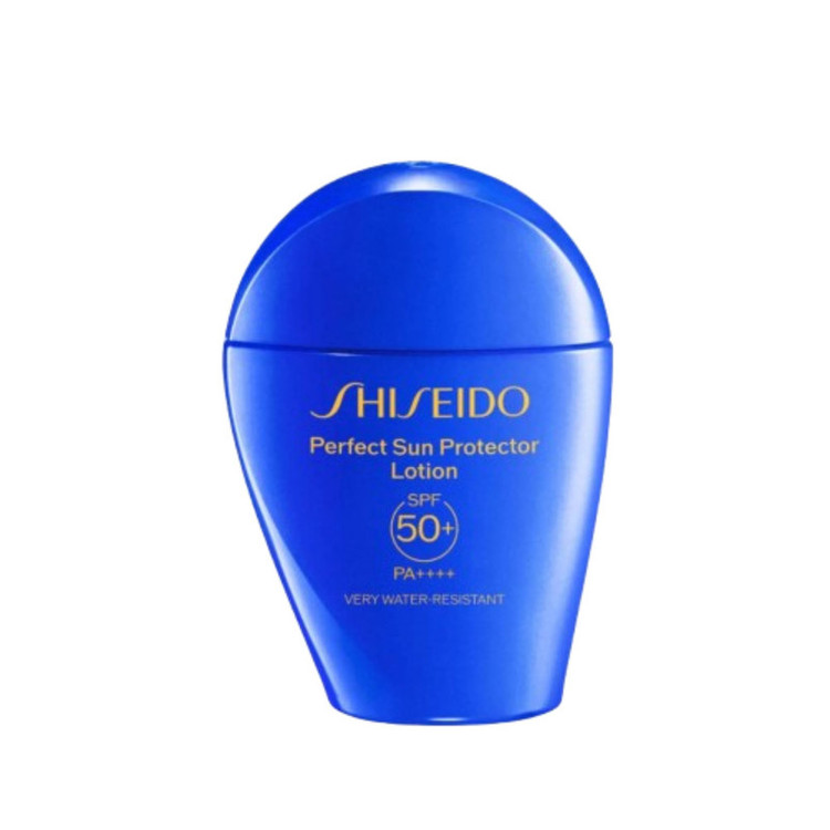 ضد آفتاب بی رنگ صورت و گردن شیسیدو مدل The Perfect Protector باSPF50 ++++PA محافظ در برابر UVA و UVB مناسب انواع پوست حجم 50 میلی لیتر