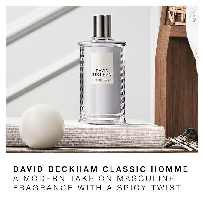 ادو تویلت مردانه دیوید بکهام مدل Classic Homme حجم 100 میلی لیتر