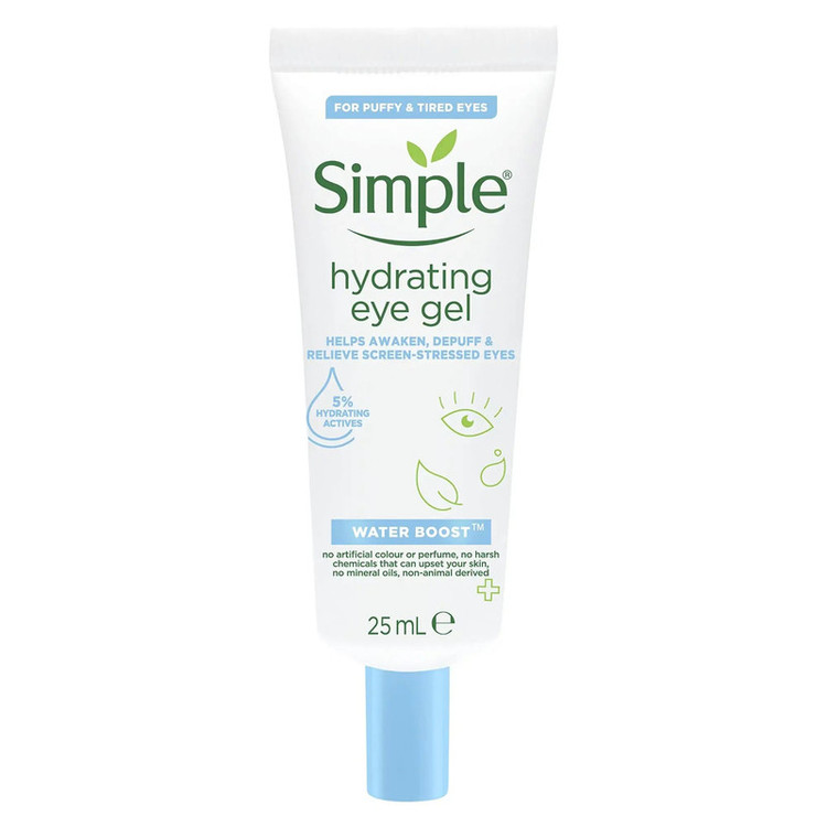 ژل مرطوب کننده دور چشم روز سیمپل مدل Hydrating حجم 25 میلی لیتر