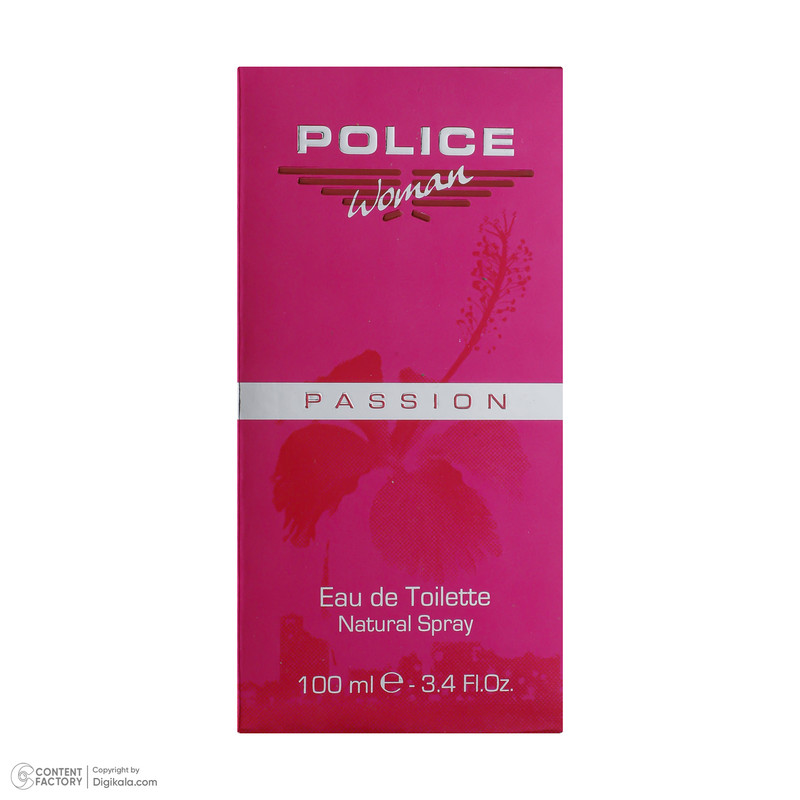 ادوپرفیوم زنانه پلیس مدل Passion حجم 100 میلیلیتر