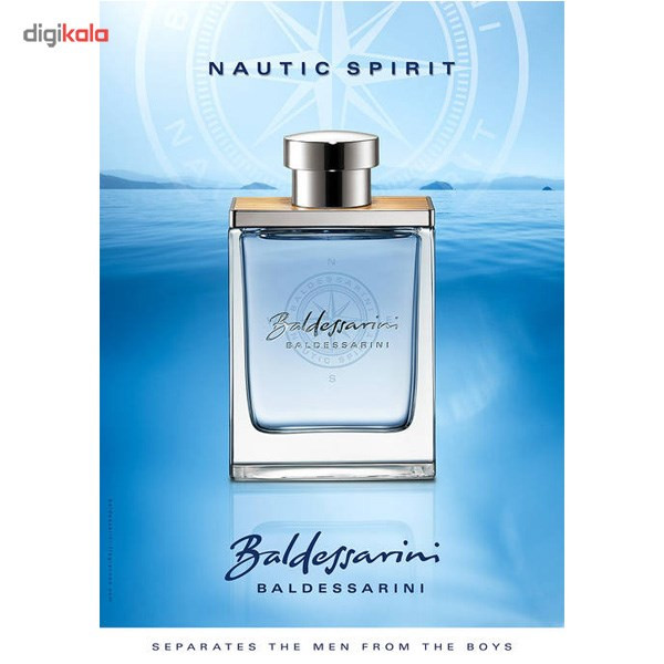 ادو تویلت مردانه بالدسارینی مدل Nautic Spirit حجم 90 میلی لیتر