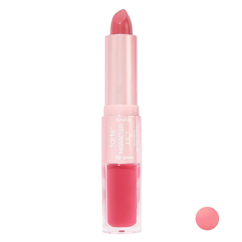 رژ لب مایع براق دو سر تارت مدل Maracuja Juicy رنگ Petunia حجم 2میلی لیتر