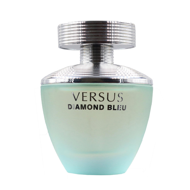 ادو پرفیوم زنانه فراگرنس ورد مدل versus diamond bleu حجم 100 میلی لیتر