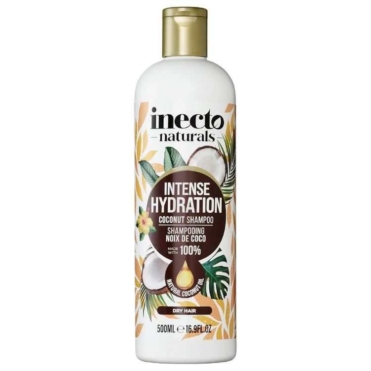 شامپو مو اینکتو مدل Intense Hydration Coconut مناسب برای موهای معمولی حجم 500 میلی لیتر