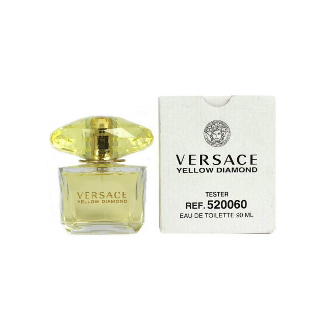 تستر ادوتویلت زنانه ورساچه مدل Yellow Diamond حجم 90 میلی لیتر