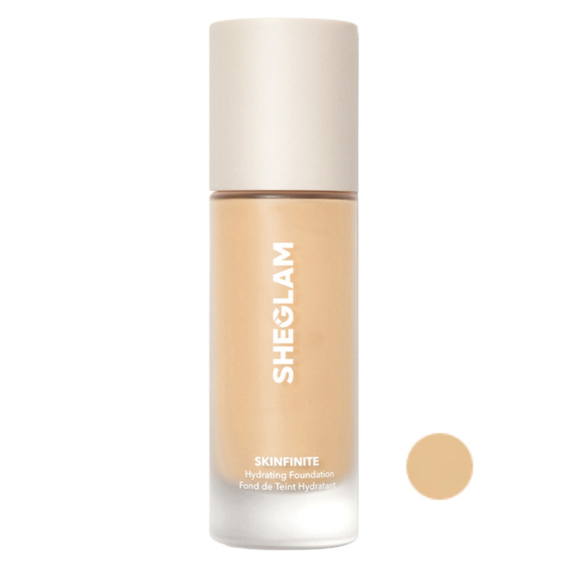 کرم پودر مایع Spf15 شیگلم مدل Skinfinite Hydrating Buttercream مناسب برای پوست خشک و حساس رنگ کرم روشن شماره 21 حجم 30 میلی لیتر