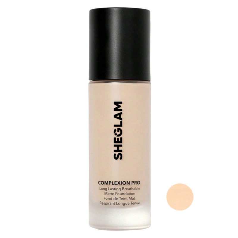 کرم پودر مایع Spf15 شیگلم مدل Complexion Pro Matte Fair مناسب برای پوست چرب و مختلط رنگ بژ روشن شماره 09 حجم 30 میلی لیتر