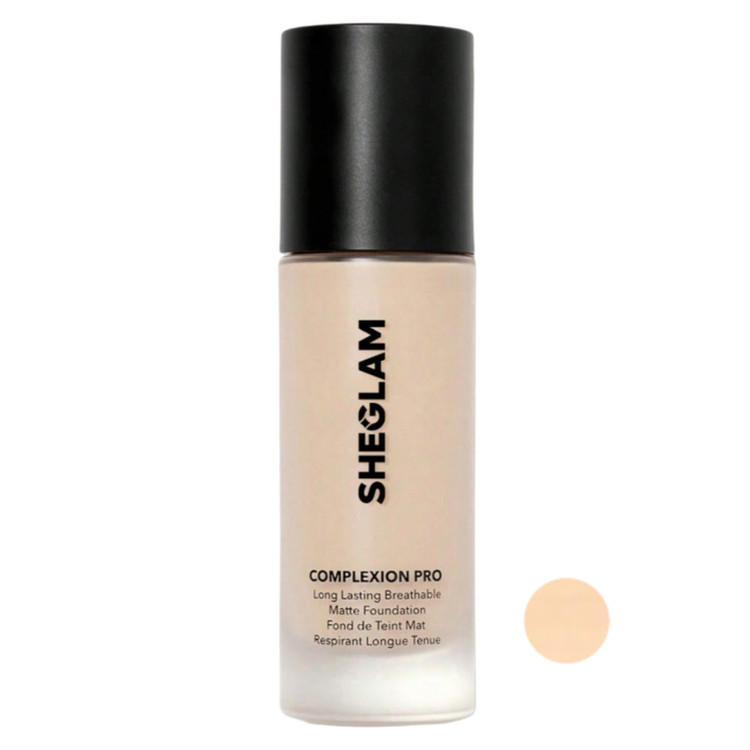 کرم پودر مایع Spf15 شیگلم مدل Complexion Pro Matte Fair مناسب برای پوست چرب و مختلط رنگ بژ روشن شماره 09 حجم 30 میلی لیتر