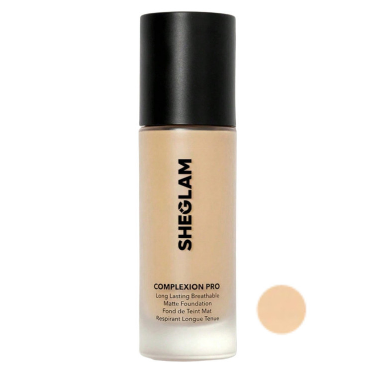 کرم پودر مایع Spf15 شیگلم مدل Complexion Pro Matte Warm Vanilla مناسب برای پوست چرب و مختلط رنگ کرم روشن شماره 11 حجم 30 میلی لیتر